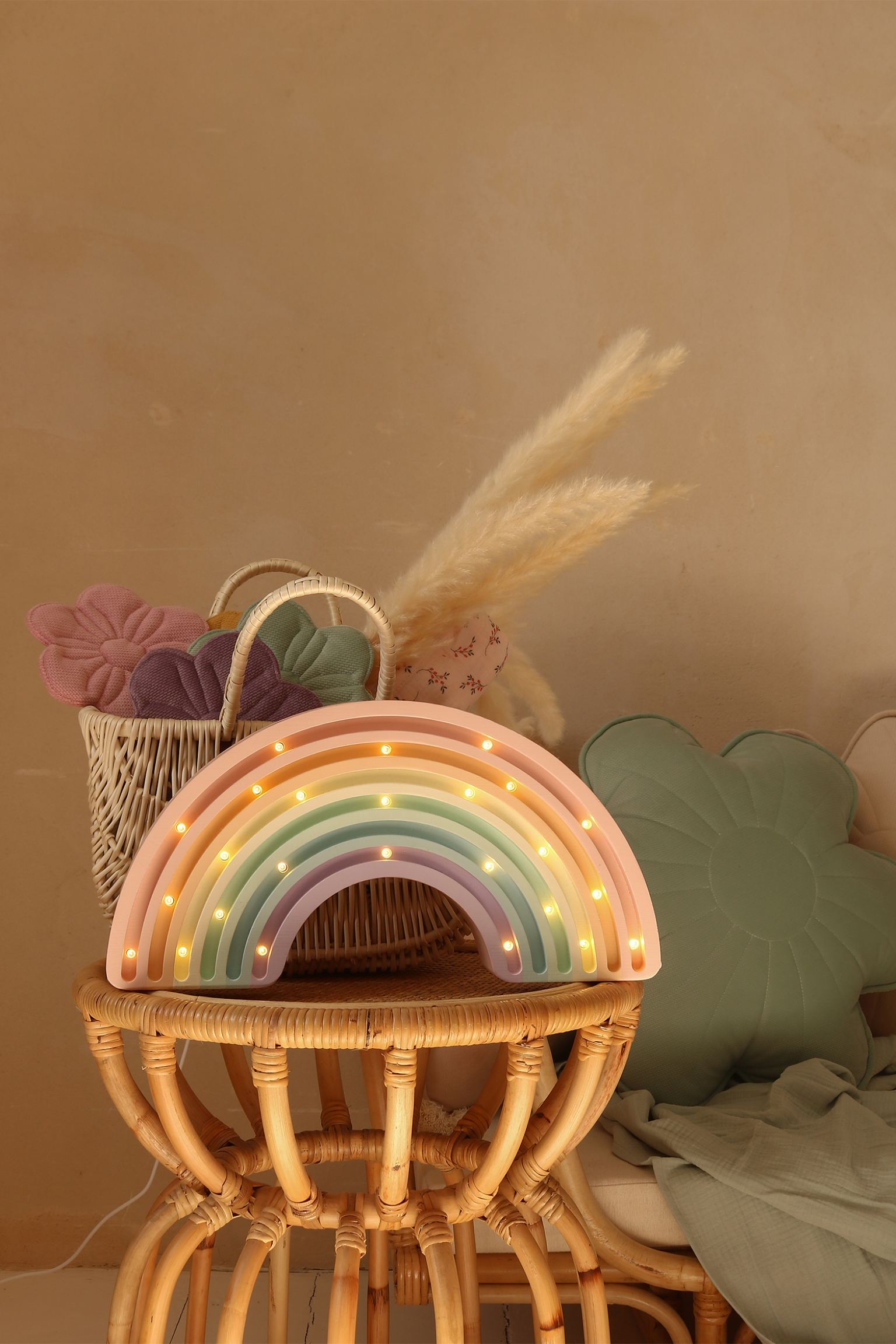 Little Lights Lamp Regenboog - Pastel image 0