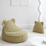 Wigiwama Beren Zitzak voor Kinderen Beer - Matcha Bear Beanbag image 7