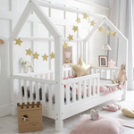 Bedhuisje Beau Wit - Eenpersoons 90x200cm image 0