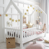 Bedhuisje Beau Wit - Eenpersoons 90x200cm image 0