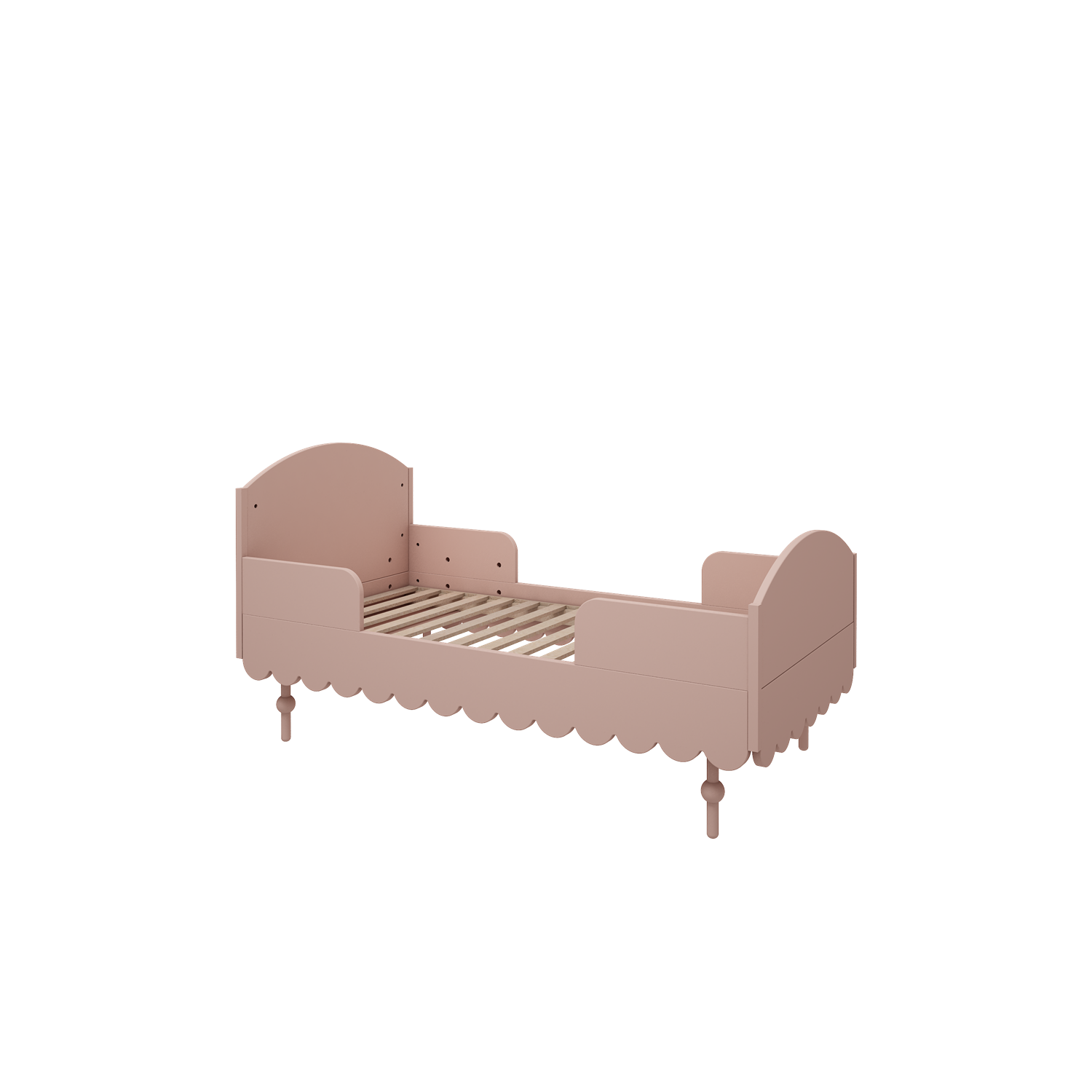 Wood Luck 2-in1 Ledikant Babushka - Roze image 5