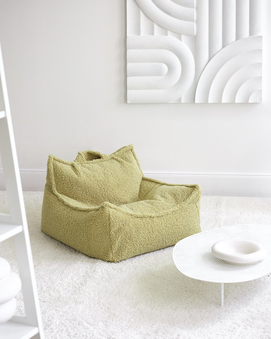 Wigiwama Zitzak voor Kinderen - Matcha Beanbag Chair image 2