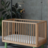 KARL & FRIC Ledikant Nox - Naturel met groene poten image 9