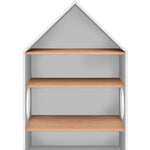 Boekenkast Novi met dakje - wit image 2