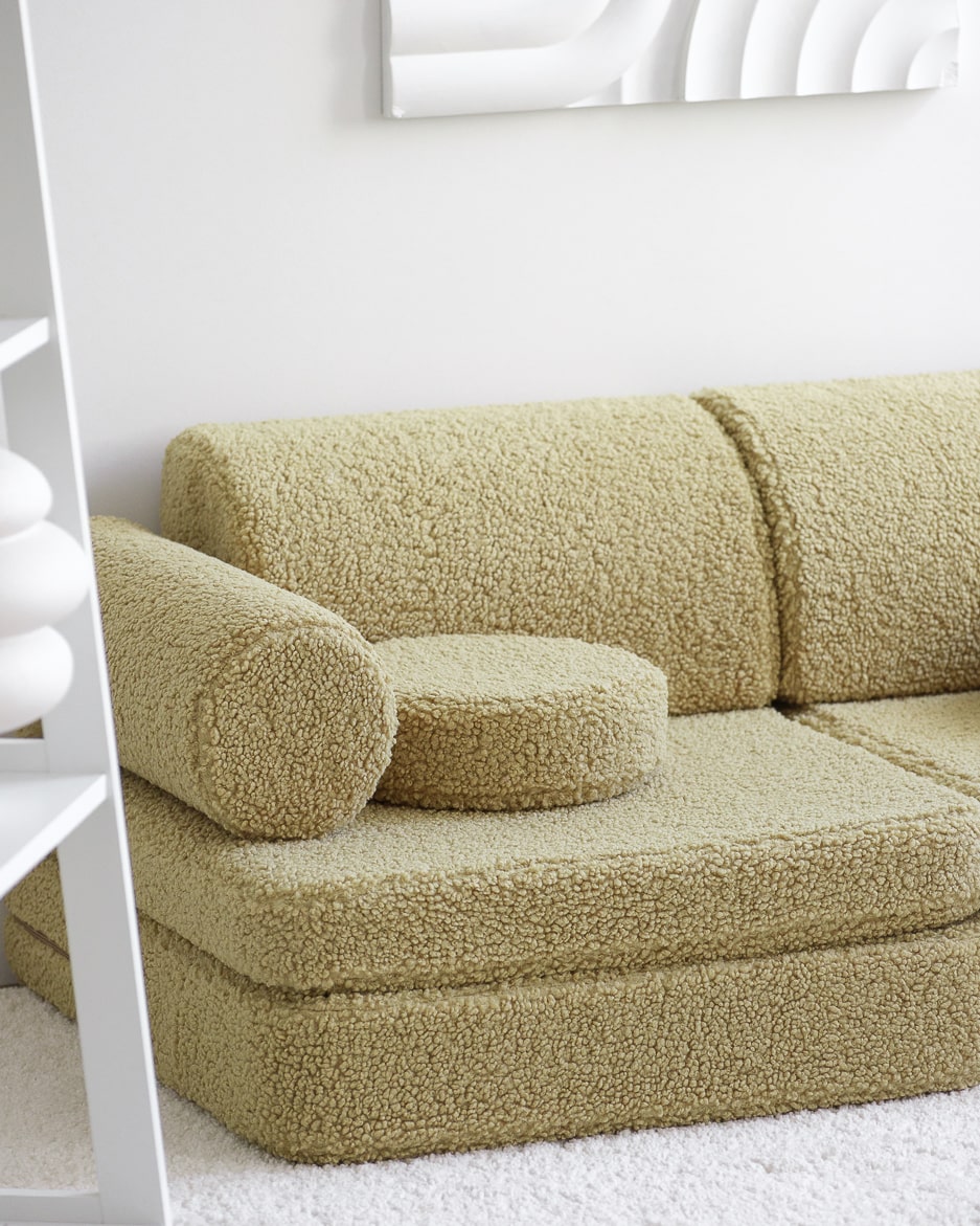 Wigiwama Teddy Kinderbank - Matcha Settee - Sofa Speelbank image 5