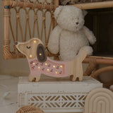 Little Lights Lamp Mini Teckel - Roze image 3