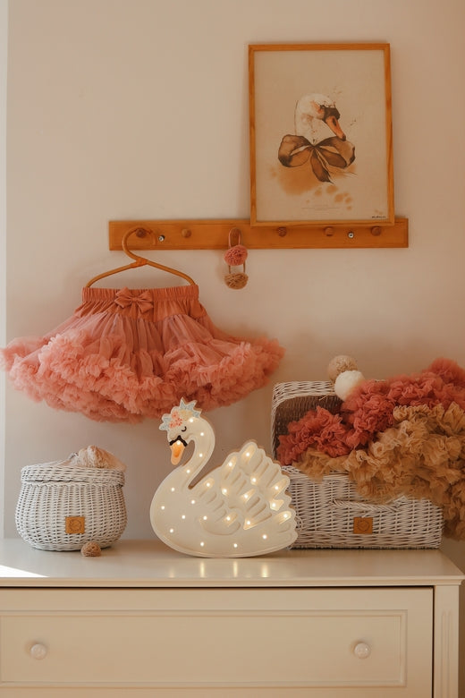 Little Lights Lamp Zwaan - Wit image 1