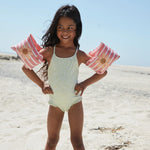 Zwembandjes Swim Essentials | Daisy Flower Paars 2-6 jaar image 3