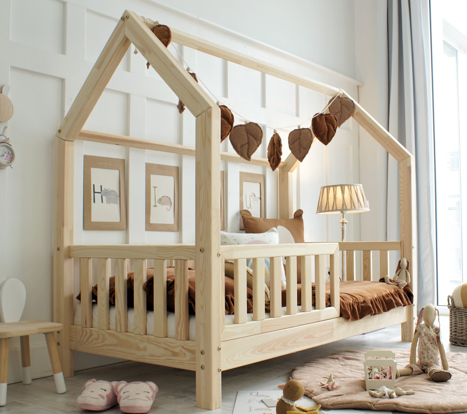 Bedhuisje Beau Natural - Eenpersoons 90x200cm image 0