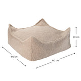 Wigiwama Kinderpoef - Biscuit Square Ottoman image 4