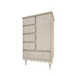 Wood Luck Hoge Ladekast Babushka - Olive image 0