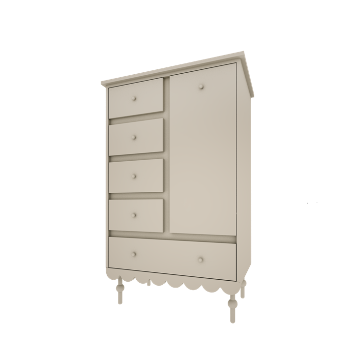 Wood Luck Hoge Ladekast Babushka - Olive image 0