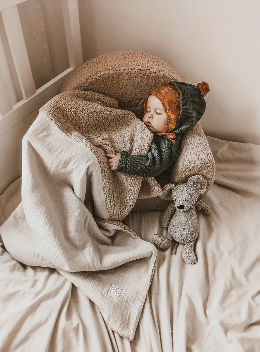 Teddy Stoel met Naam - Beige image 1