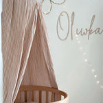 Bedhemel - Beige Strepen image 2