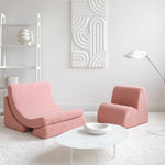 Wigiwama Kinderstoel - Guava Pink Moon Chair image 2