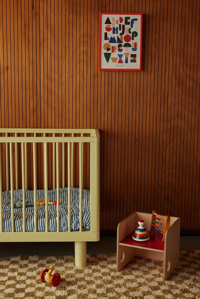 KARL & FRIC Ledikant Nox - Geel - 60x120cm image 7