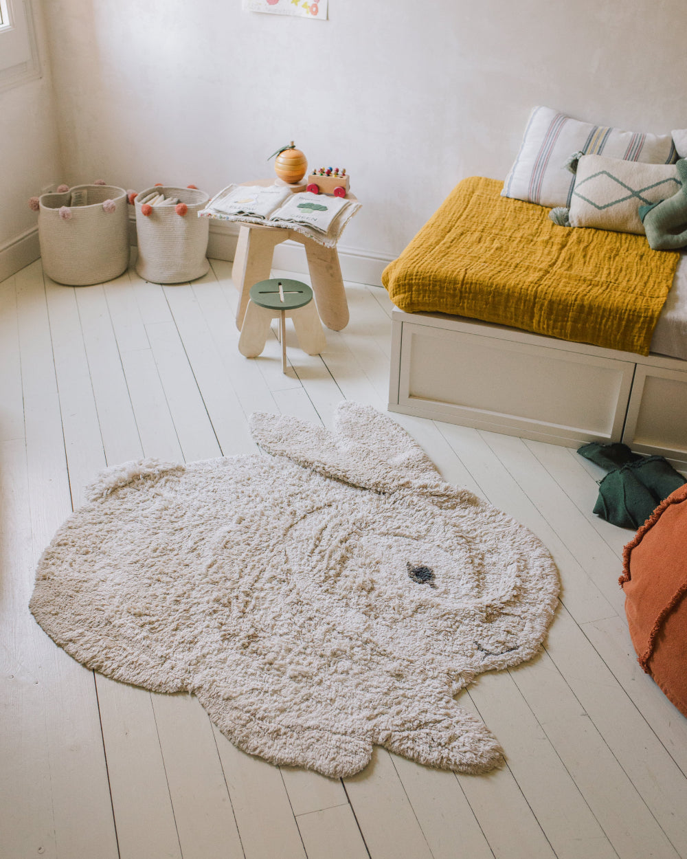 Lorena Canals Wasbaar Vloerkleed - Bunny - Konijn image 1