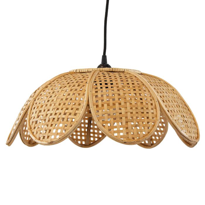 KidsDepot - Rotan hanglamp bloem image 1