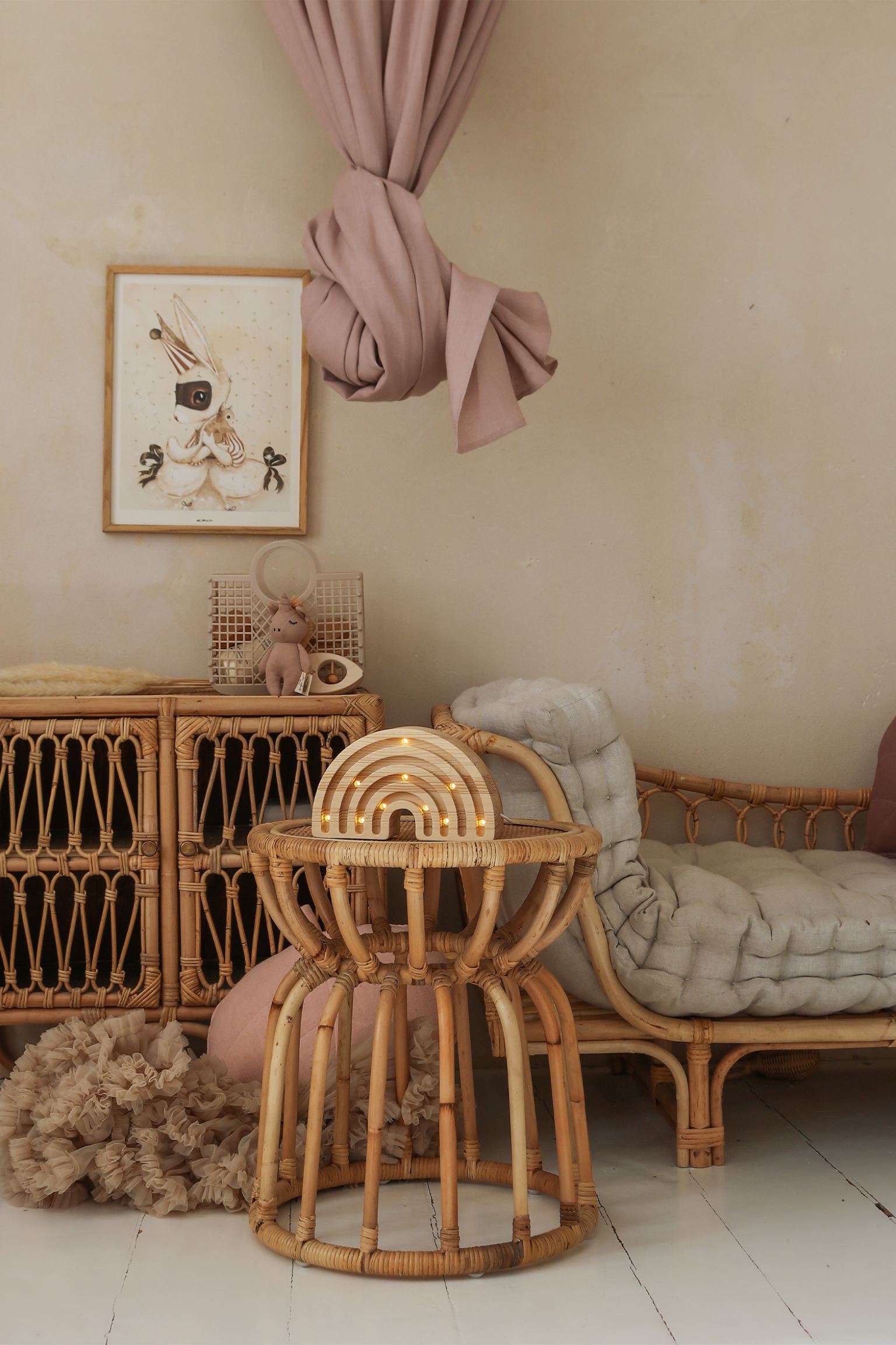 Little Lights Mini Lamp Regenboog - Naturel image 3