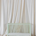 KARL & FRIC Ledikant Nox - Pistache met roze poten - 60x120cm image 6