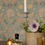 Majvillan Behang - June - Saga Green image 3