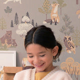 Majvillan Behang - Deep Forest - Mystic Grey image 3