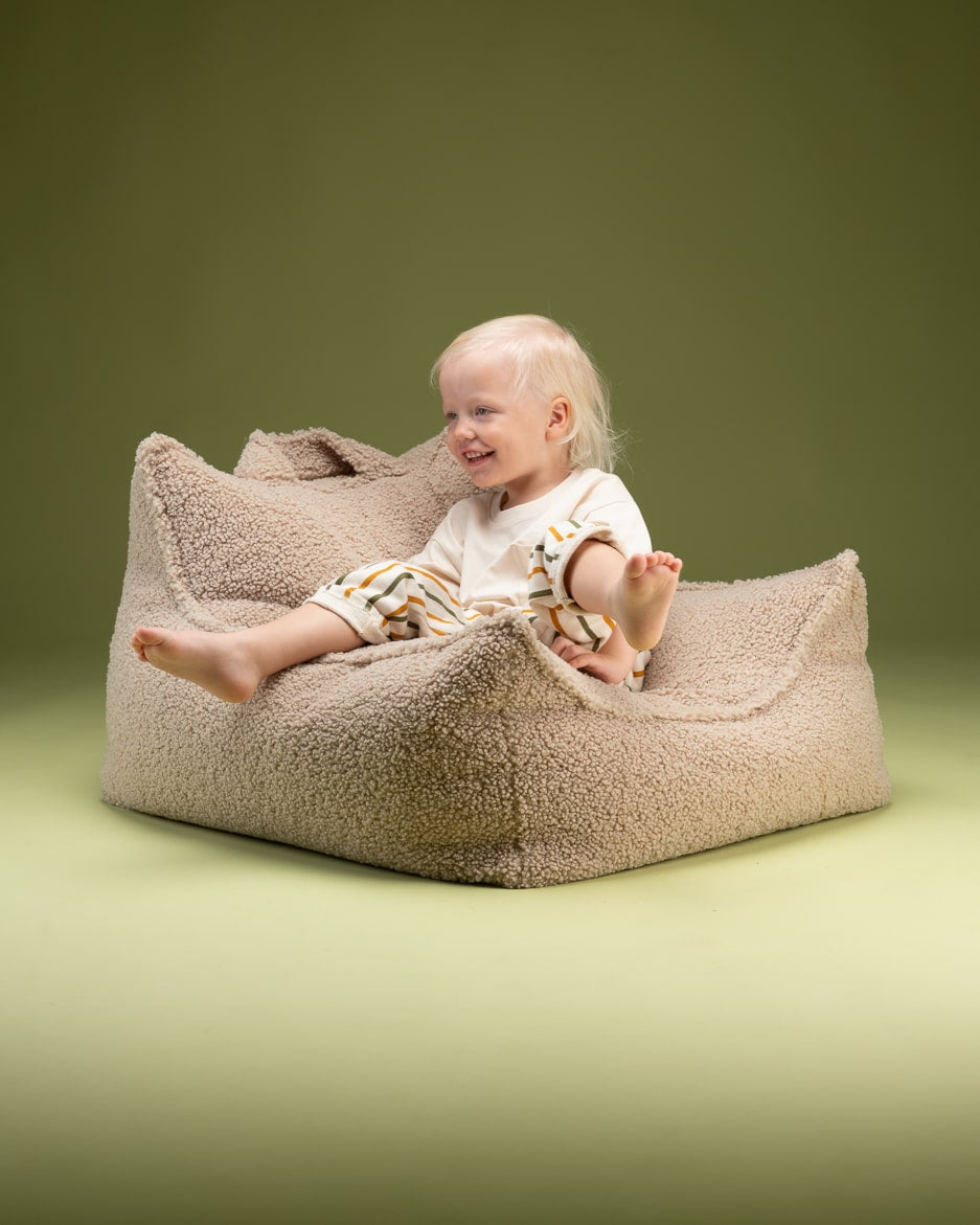 Wigiwama Zitzak voor Kinderen - Biscuit Beanbag Chair image 5