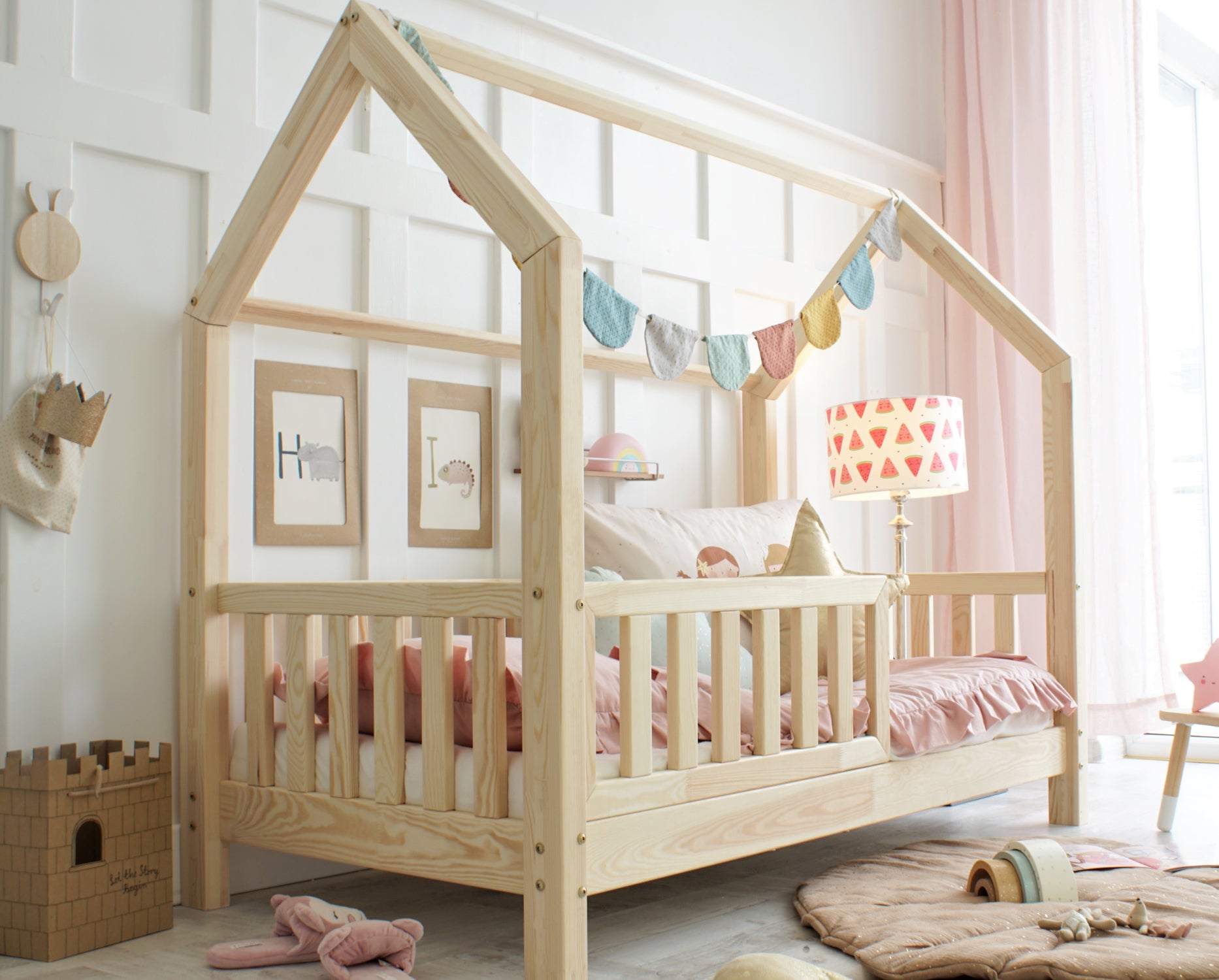 Bedhuisje Beau Natural - Eenpersoons 90x200cm image 1