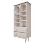 Wood Luck Hoge Boekenkast Babushka - Wit image 0