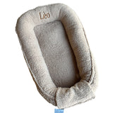 Teddy Babynestje met Naam - Beige image 3