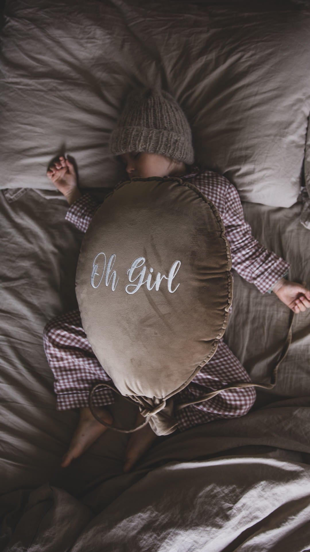 Ballon kussen deluxe - latte fluweel image 2