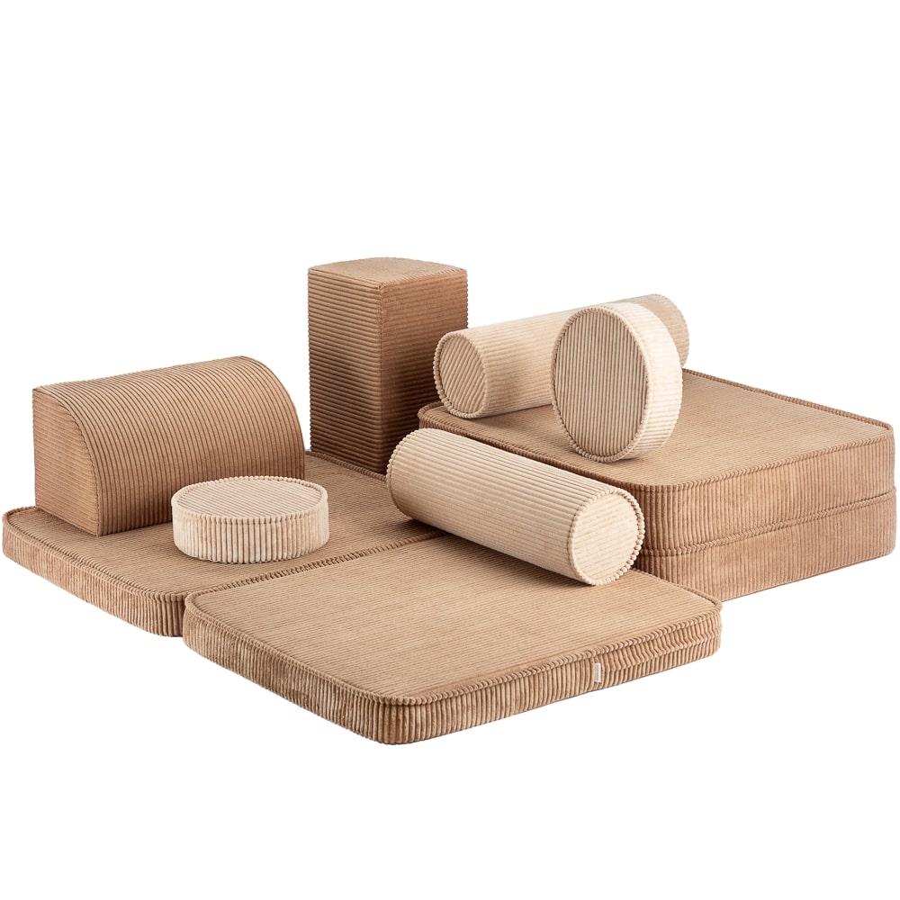 Wigiwama Ribstof Kinderbank - Toffee Settee - Sofa Speelbank image 6