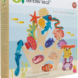 Tender Leaf Toys - Stapelspeelgoed Koraalrif - Hout image 8