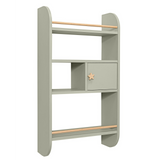 Wandrek Hout Pastel voor Kinderen - Salie Groen image 0