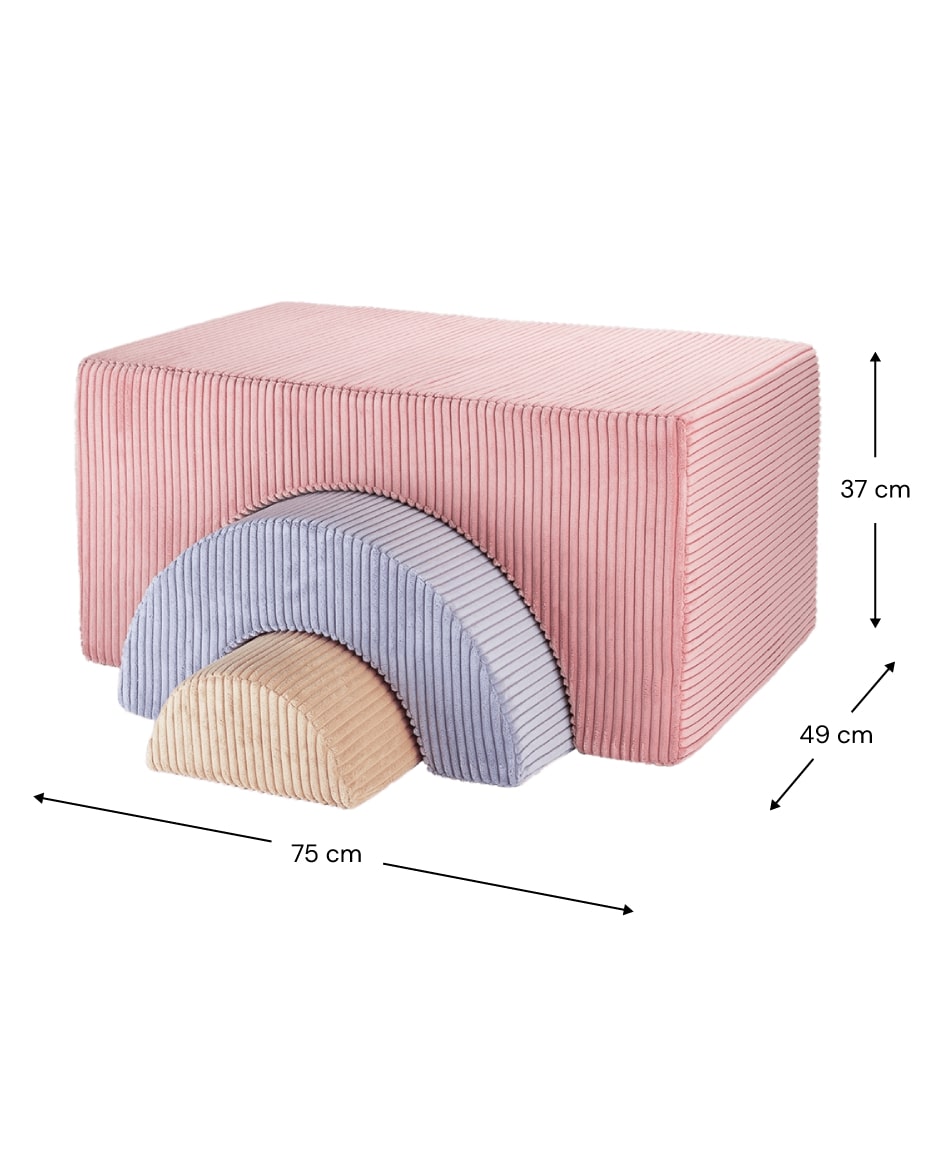 Wigiwama Rainbow Playset Speelset - Pink Mousse image 6