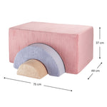 Wigiwama Rainbow Playset Speelset - Pink Mousse image 6