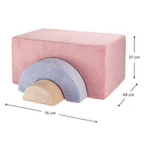 Wigiwama Rainbow Playset Speelset - Pink Mousse image 6