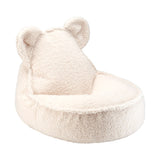 Wigiwama Beren Zitzak voor Kinderen Beer - Cream White Bear Beanbag image 0