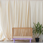 KARL & FRIC Ledikant Nox - Naturel met lila poten image 7