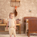 Majvillan Behang - Summer Fields - Soft Brown image 3