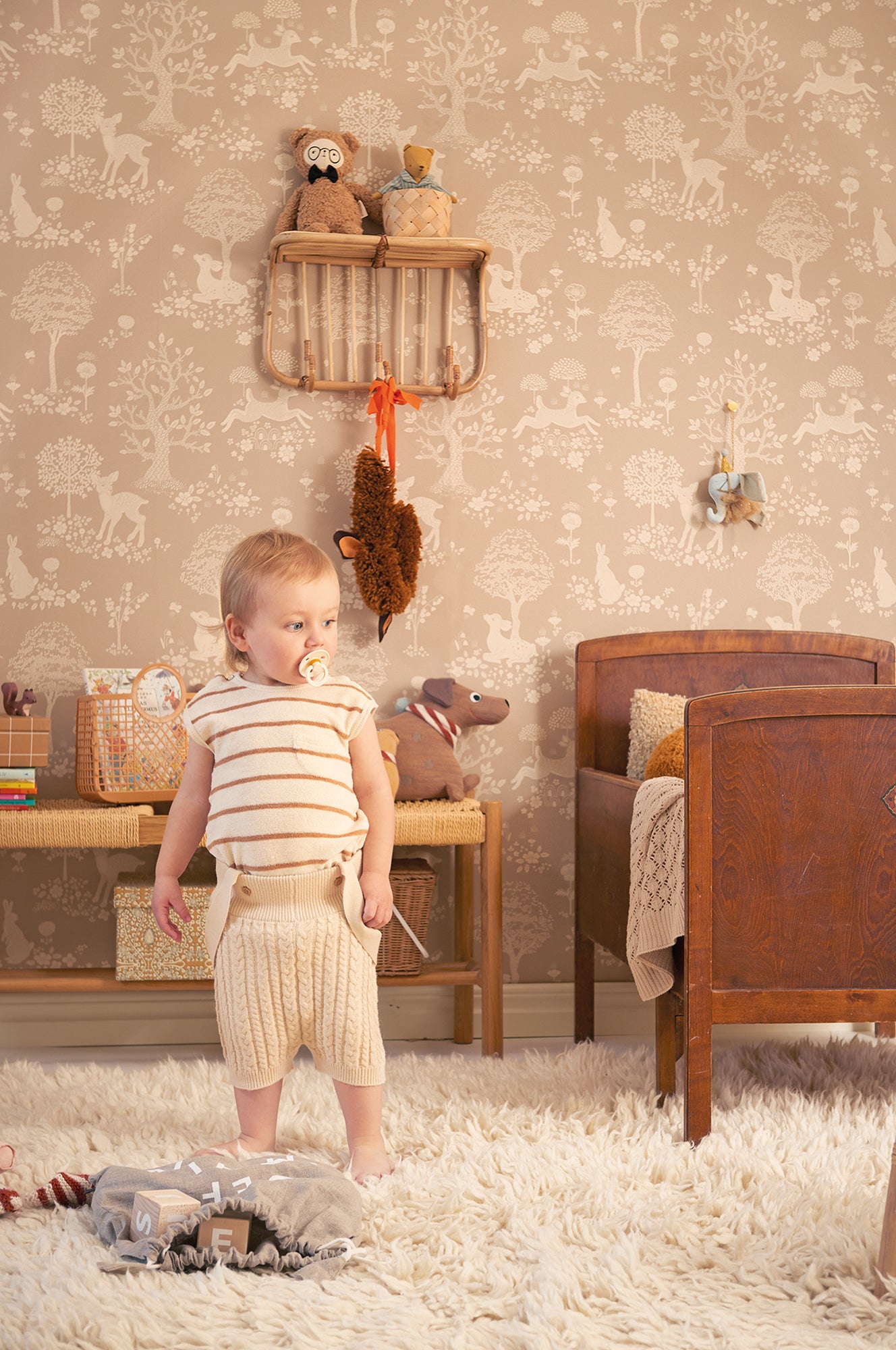 Majvillan Behang - Summer Fields - Soft Brown image 3