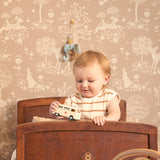 Majvillan Behang - Summer Fields - Soft Brown image 5