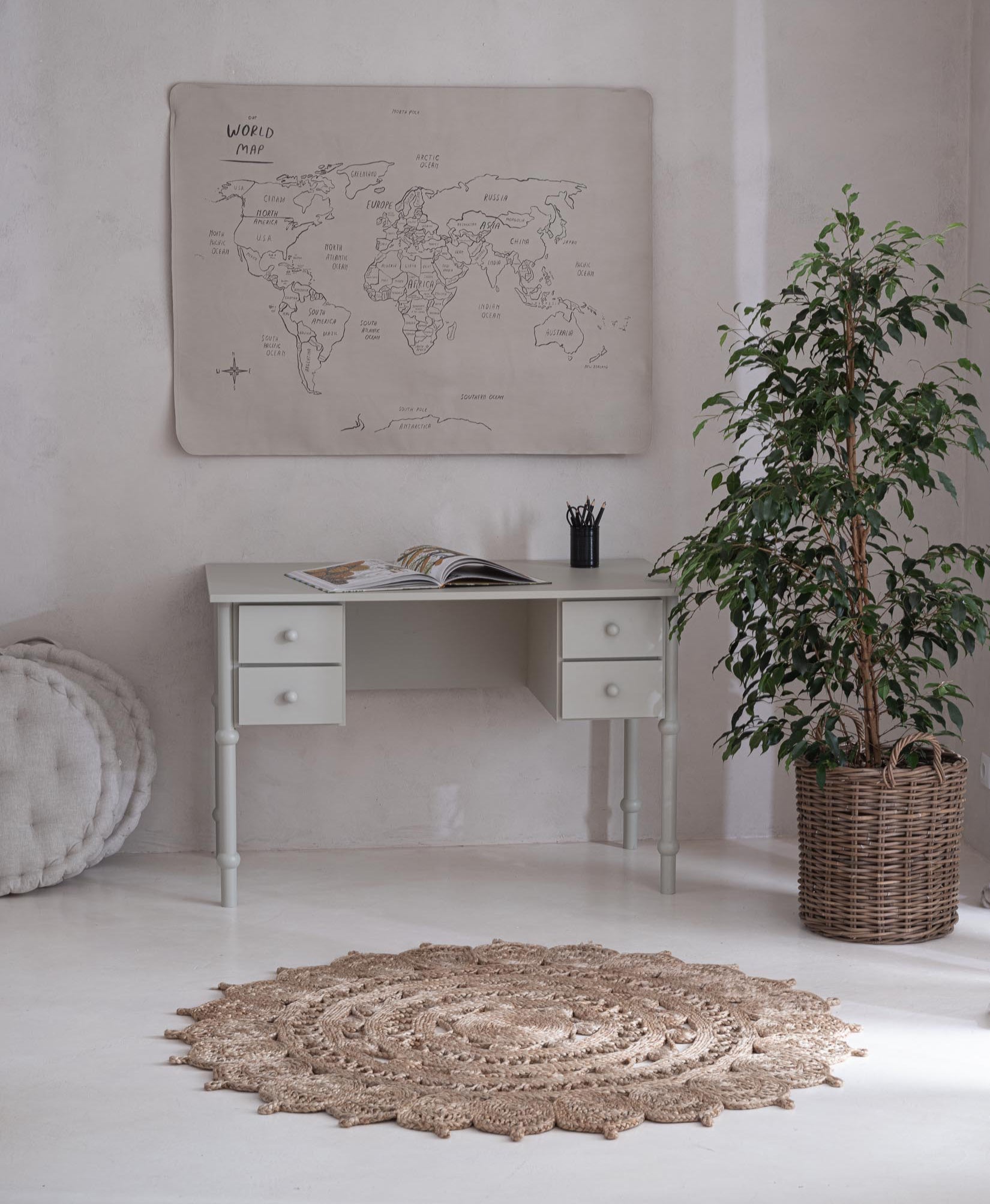 Wood Luck Bureau Babushka - Olive image 2