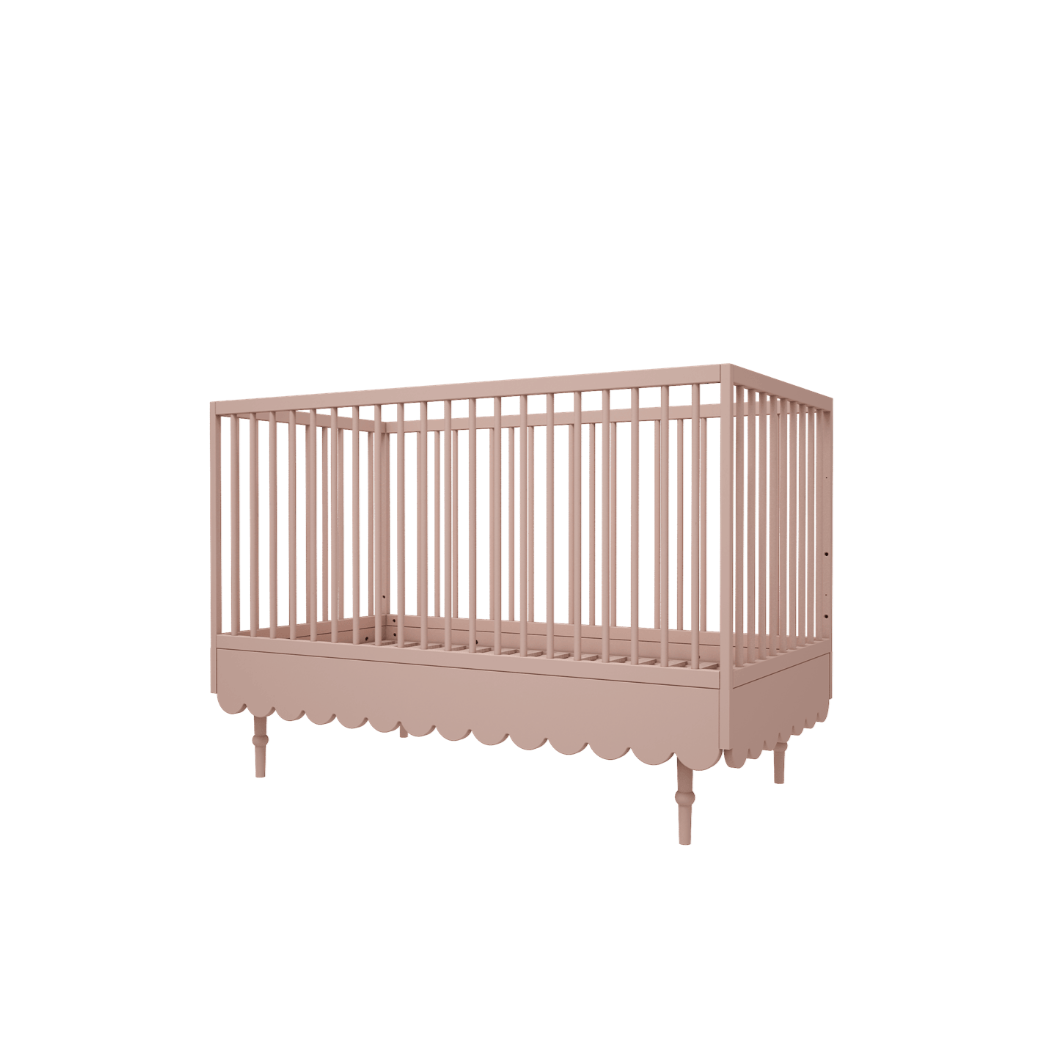 Wood Luck 2-in1 Ledikant Babushka - Roze image 0