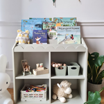 Montessori Boekenkast met Schulprand - Sage image 5