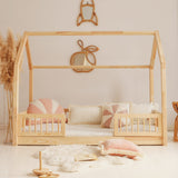 Bedhuisje Perle - Middenopening - Eenpersoons 90x190cm image 0