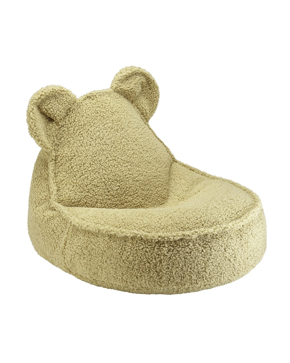 Wigiwama Beren Zitzak voor Kinderen Beer - Matcha Bear Beanbag image 0