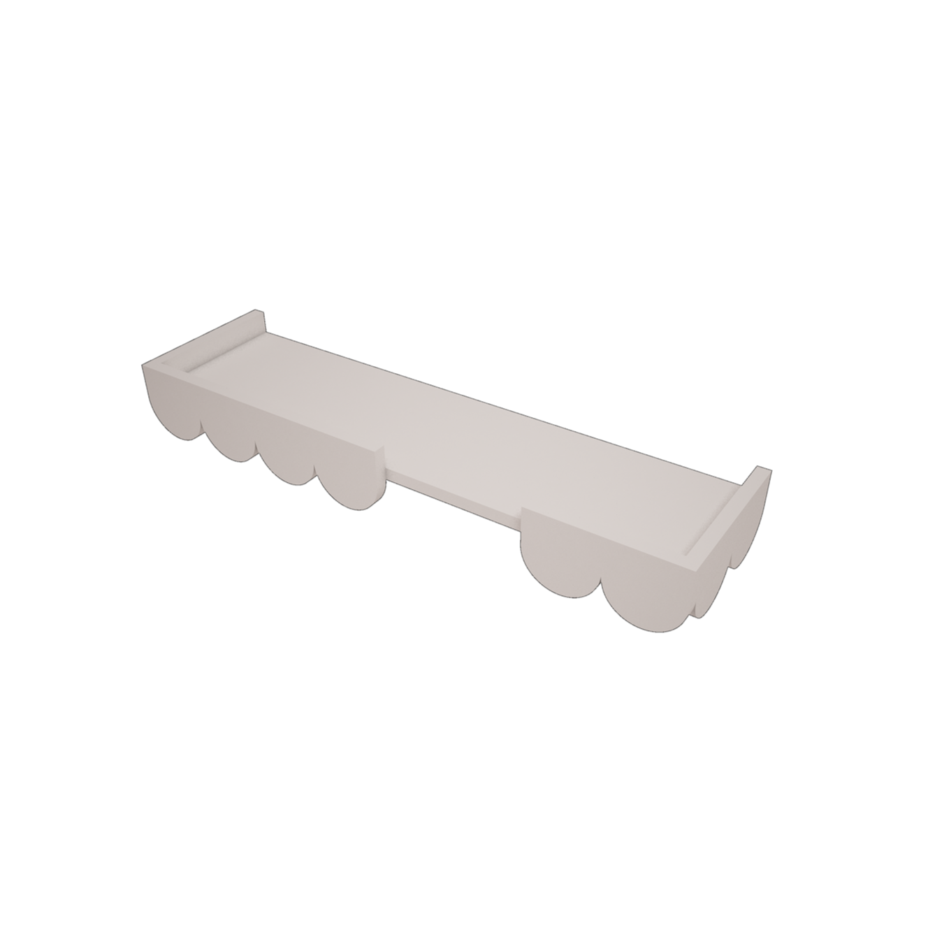 Wood Luck Wandplank Babushka - Wit image 2