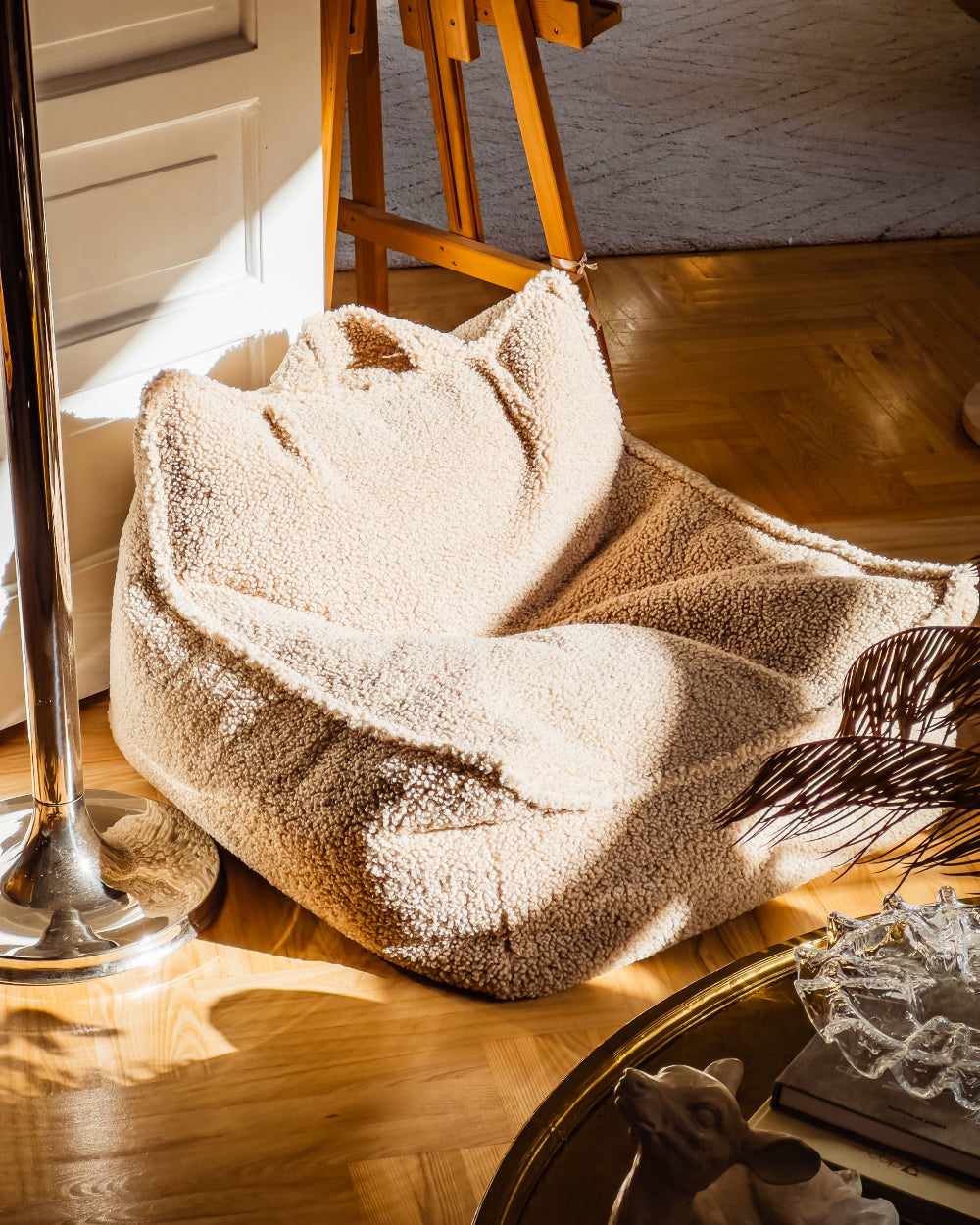 Wigiwama Zitzak voor Kinderen - Biscuit Beanbag Chair image 1