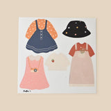 Ferflex Magnetische Speelgoed - Figuur om aan te kleden - Meisje